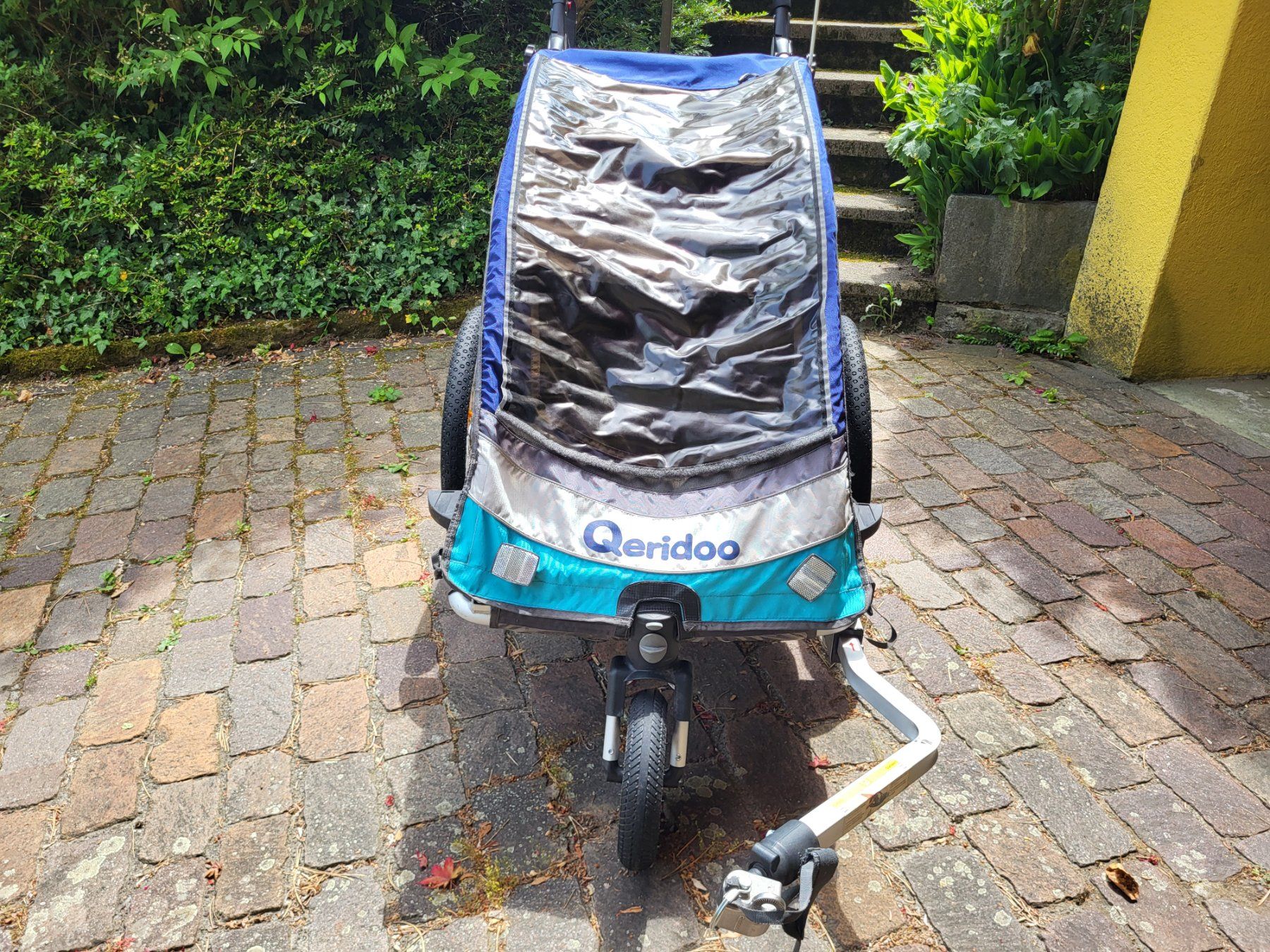 Qeridoo Anhänger: Kinderfahrradanhänger Qeridoo Sportrex 1 – Gebraucht aus Männedorf von John_M 2