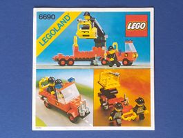 LEGO Bauanleitung 6690 Snorkel Pumper - Classic Town 1980