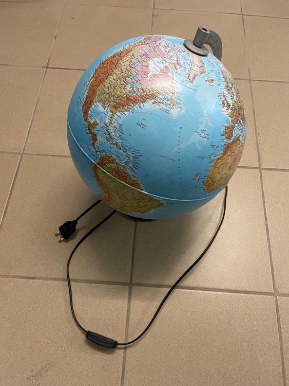 Globe terrestre de Terre & Nature avec lampe à l'intérieur (Gebraucht ...