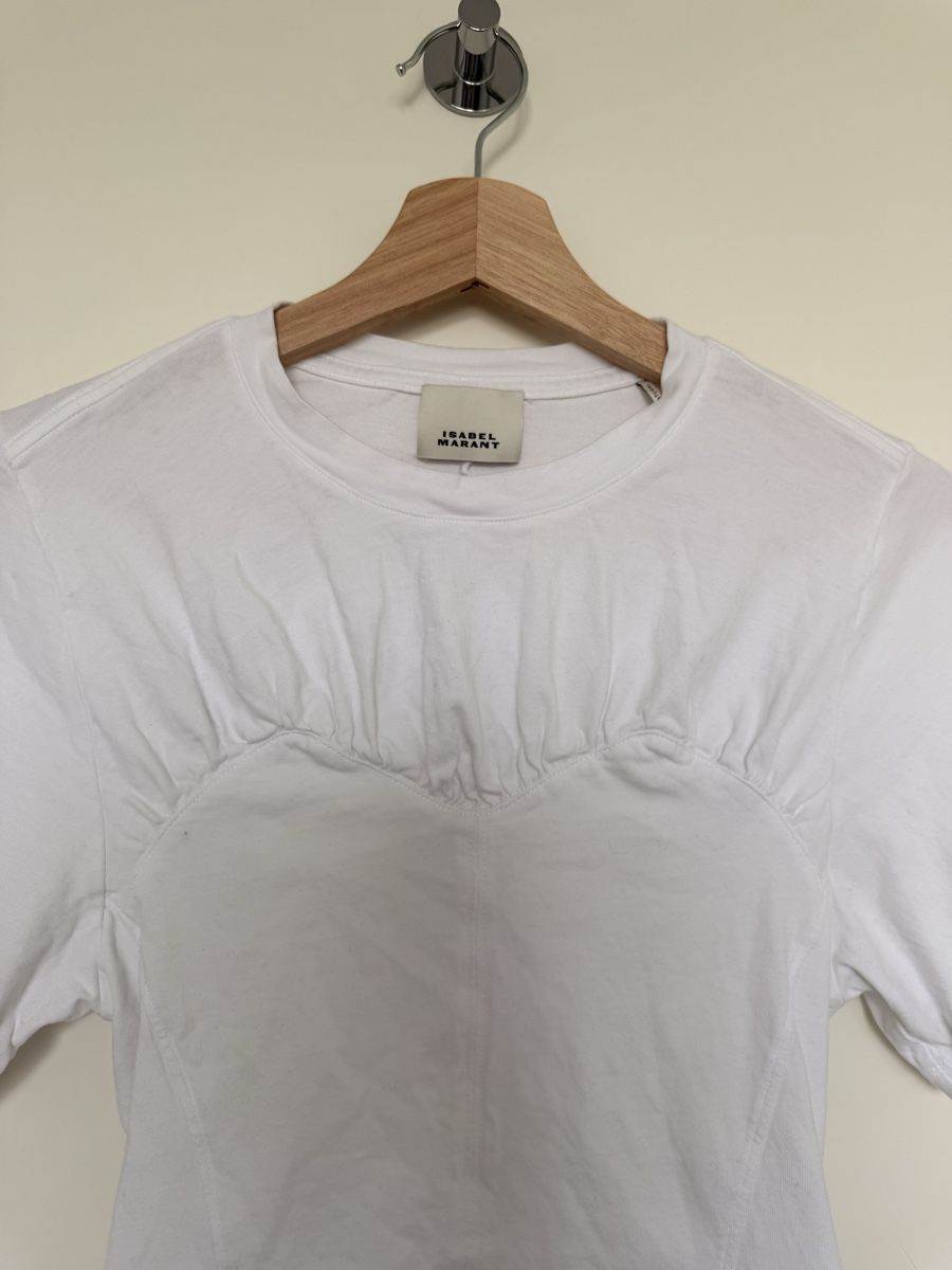 Isabel Marant Top: Isabel Marant Designer Structured T-shirt size XS – Usato da Uerikon venduto da kpr_t5k2 1
