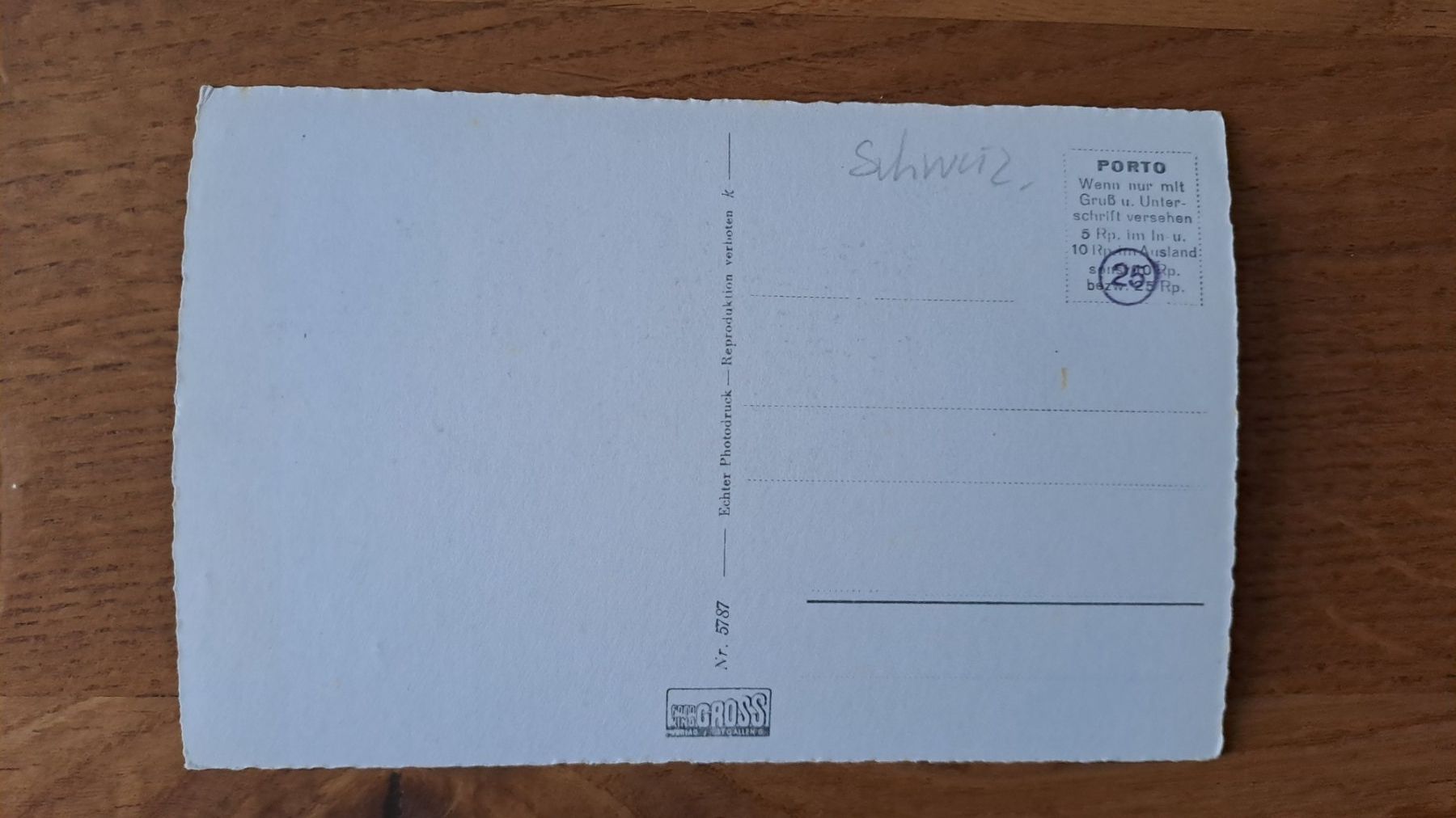 Cartoline postali: Ansichtskarte St. Gallen mit Alpsteinkette – Usato da Speicherschwendi venduto da allowed-crime 1