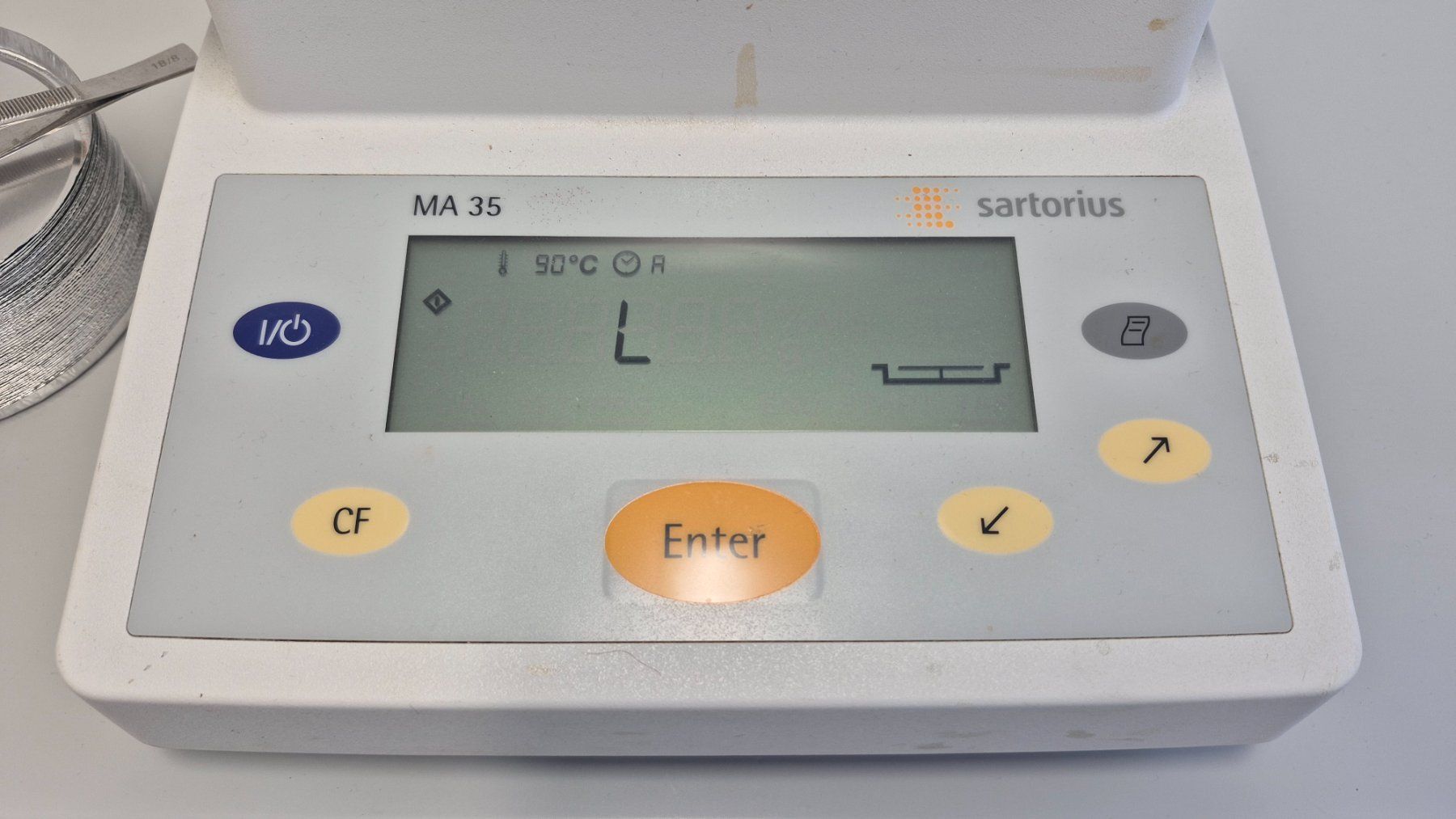 Misurare: Feuchtigkeitsmessgerät Sartorius MA 35 – Usato da Winterthur venduto da cbe_5ph7 1