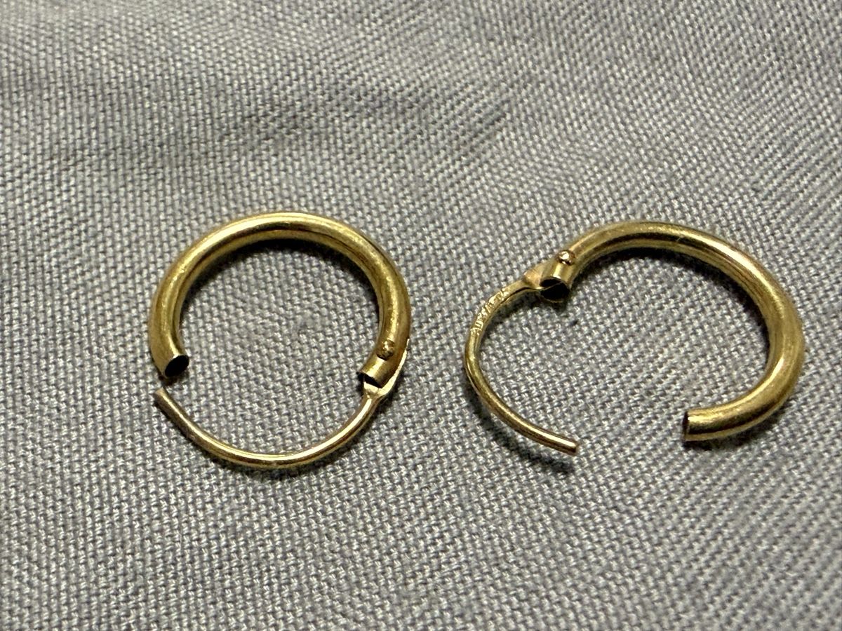 Orecchini pendenti & Orecchini a lobo: Kleiner Ohrringe Gold 375 – Usato da Oberhof venduto da RealStone 4