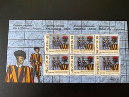 Kleinbogen **  2005  Schweizergarde  ZNr. 1183  postfrisch