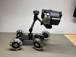 Desktop Dolly / Tabletop Slider für A-Kamera / Smartphone