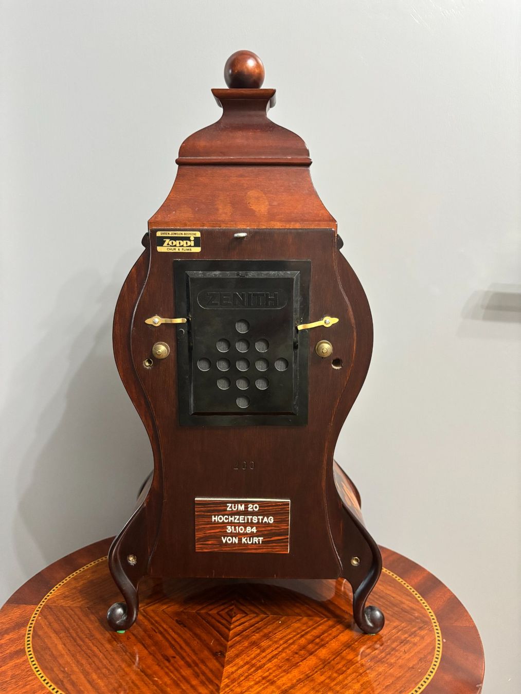 Zenith Orologi: Zenith Pendule, Holzgehäuse, funktioniert einwandfrei – Usato da Gränichen venduto da bea_nkz7 4