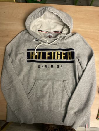 Damen  Hoody Tommy Hilfiger Grau Gr. M neuwertig