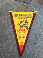 Fahne British Grand Prix Silverstone 1984 guter Zustand