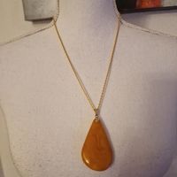 Gold Bernstein Kette 585