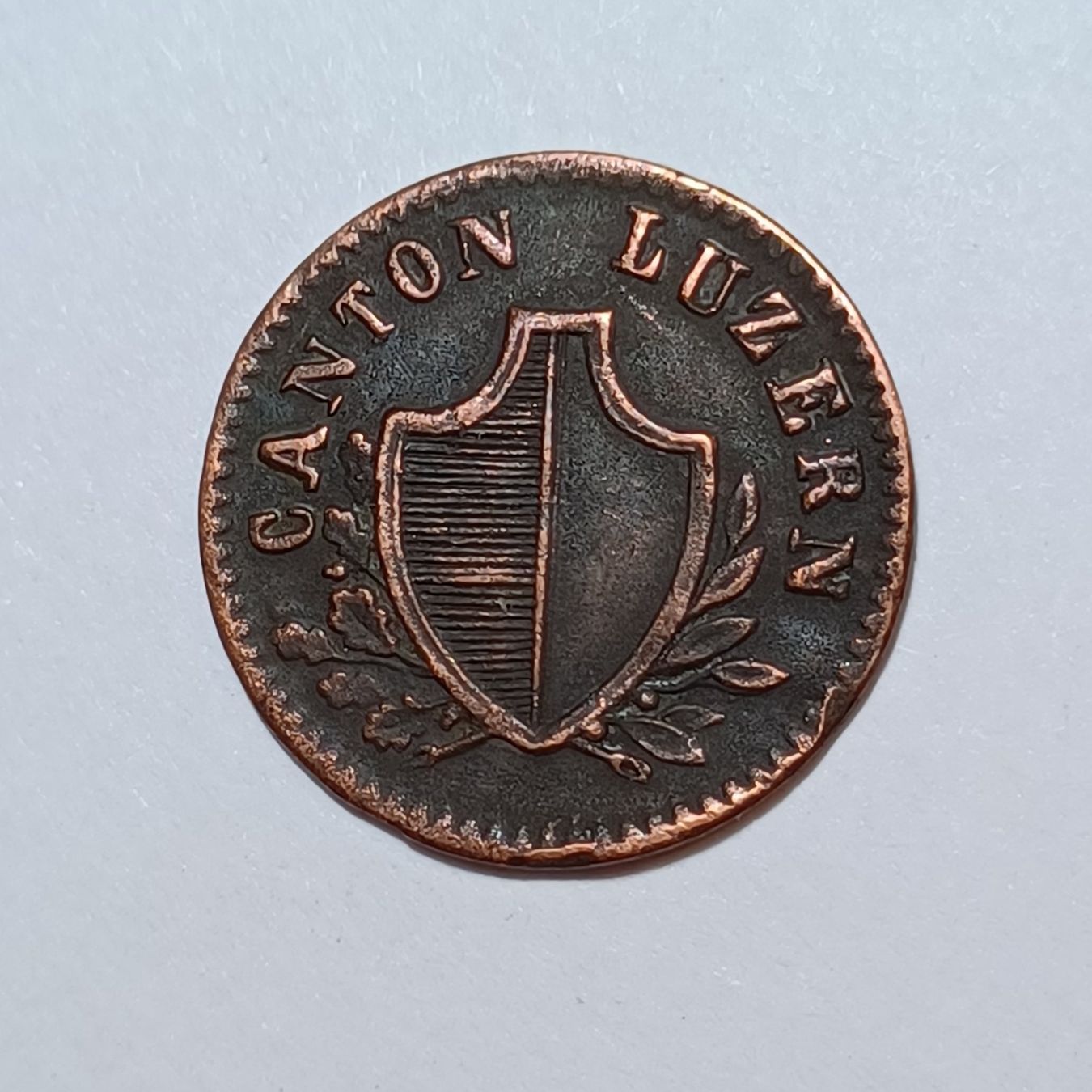 Tutti le monete: Rappen 1844 Luzern ss – Usato da Pfäffikon ZH venduto da Welt_Muenzen 1