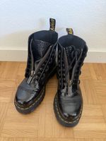 Stiefel Dr. Martens Sinclair Lack Leder Schwarz Gr. 39