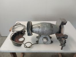 Schleifbock mit Polieraufsatz gebraucht, 220V