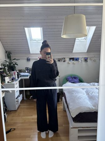 Zara Strickpullover, Grösse XL, dunkelgrau, top Zustand!