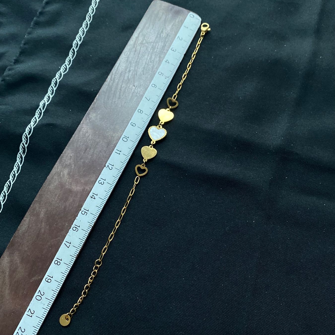 Bracciali & Braccialetti: 18KGP Perlmutt Herz Armkette – Nuovo (secondo la descrizione) da Givisiez venduto da dor_xb9k 2