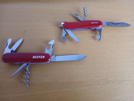 NEU und ungebraucht * RIETER * 2 STK. VICTORINOX ab 1 Fr.