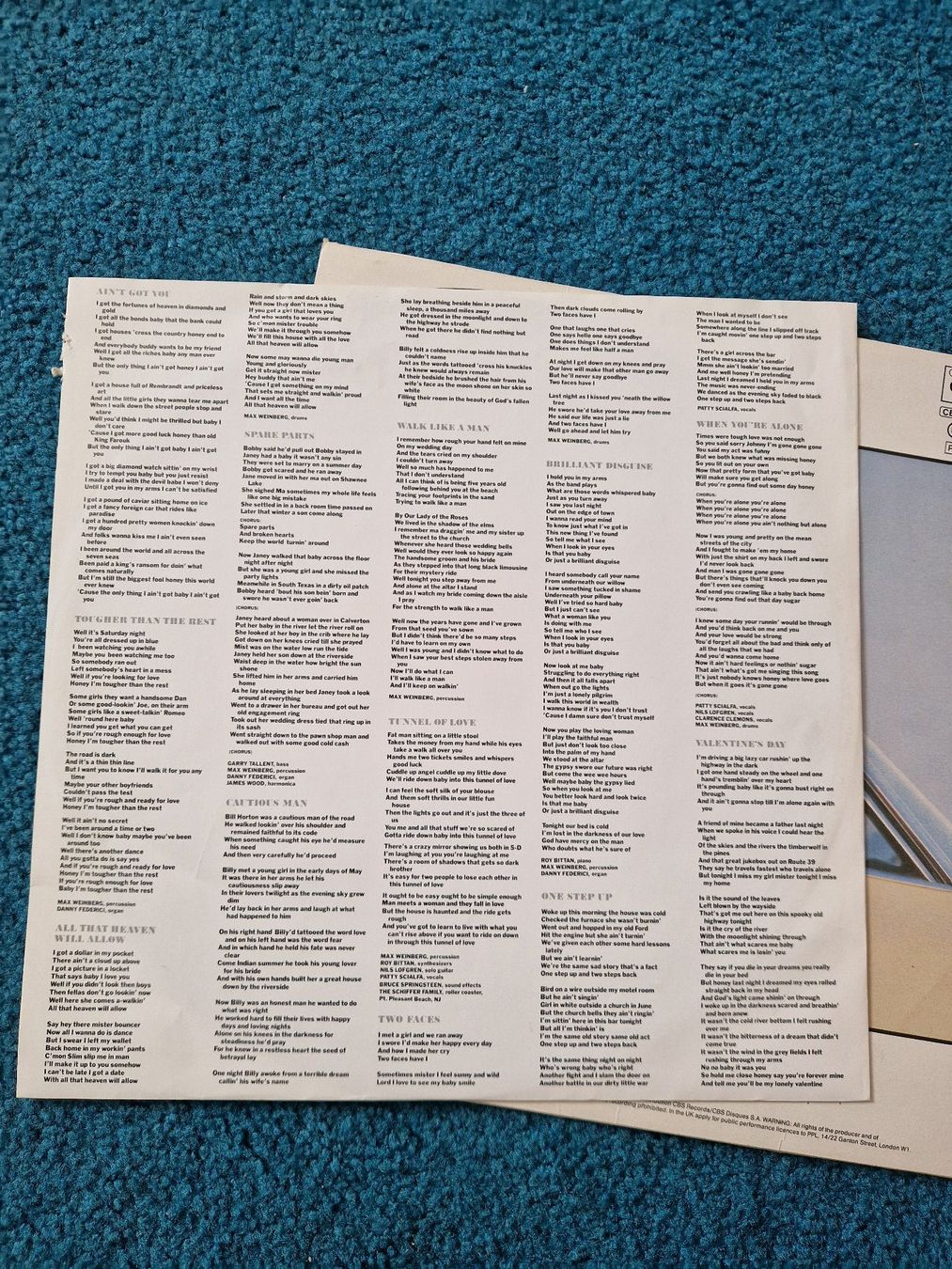 Dischi in vinile: Bruce Springsteen "Tunnel of Love" – Usato da Aefligen venduto da Akoni 3