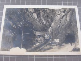 AK Urnerloch mit Schöllenenbahn, Karte h