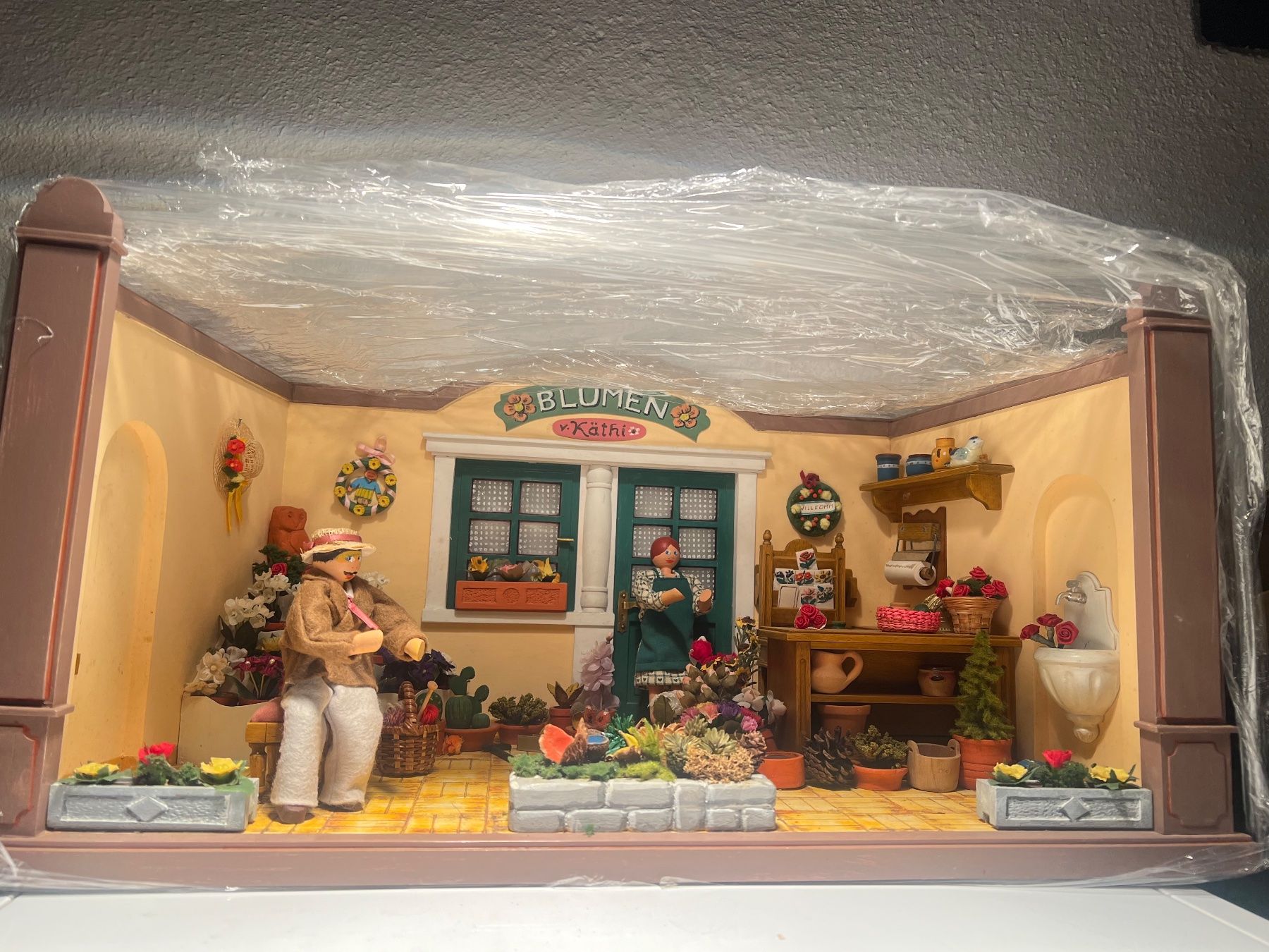 Case e mobili per bambole: Puppenstube Blumenladen Käthi – Usato da Melide venduto da fashiono5 7