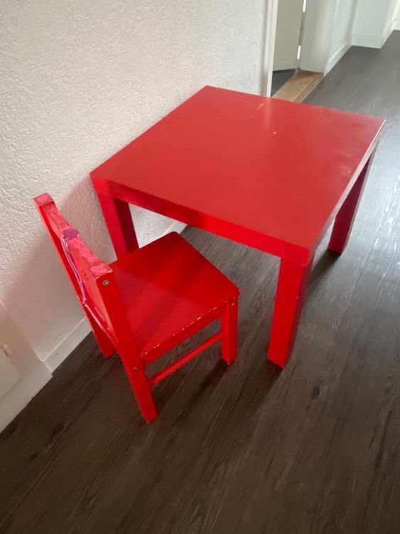 Kindertisch mit Stuhl IKEA Kaufen auf Ricardo