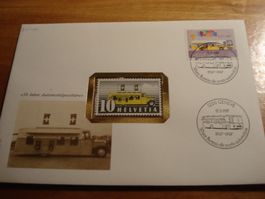 Sonderbrief 50 Jahre Automobilpostbureau 1987