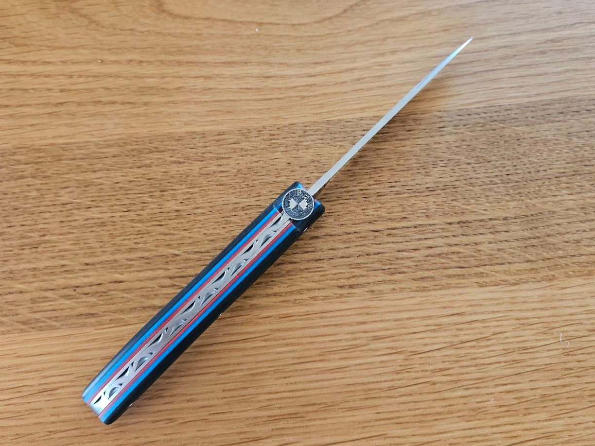 BMW Taschenmesser: R. David Taschenmesser mit BMW Emblem neu – Neu (gemäss Beschreibung) aus Bern von Respirit 1