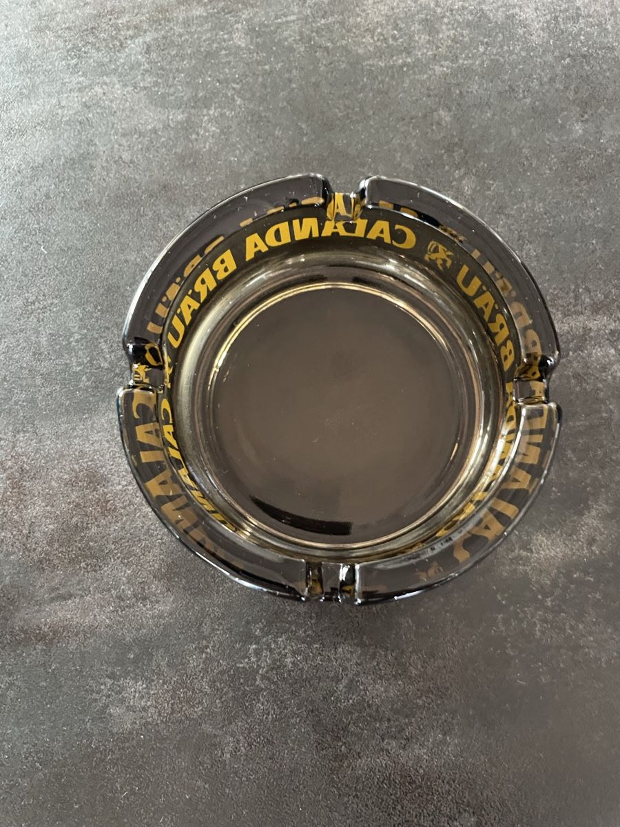 Aschenbecher: Cendrier Vintage Calanda Bräu – Gebraucht aus Vallamand von Bricbracbroc82 2