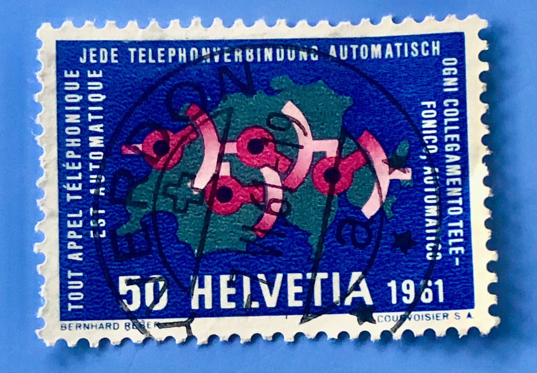 Alle Briefmarken: Nr.378 mit gestempelt     – Gebraucht aus Aarau von Billa007