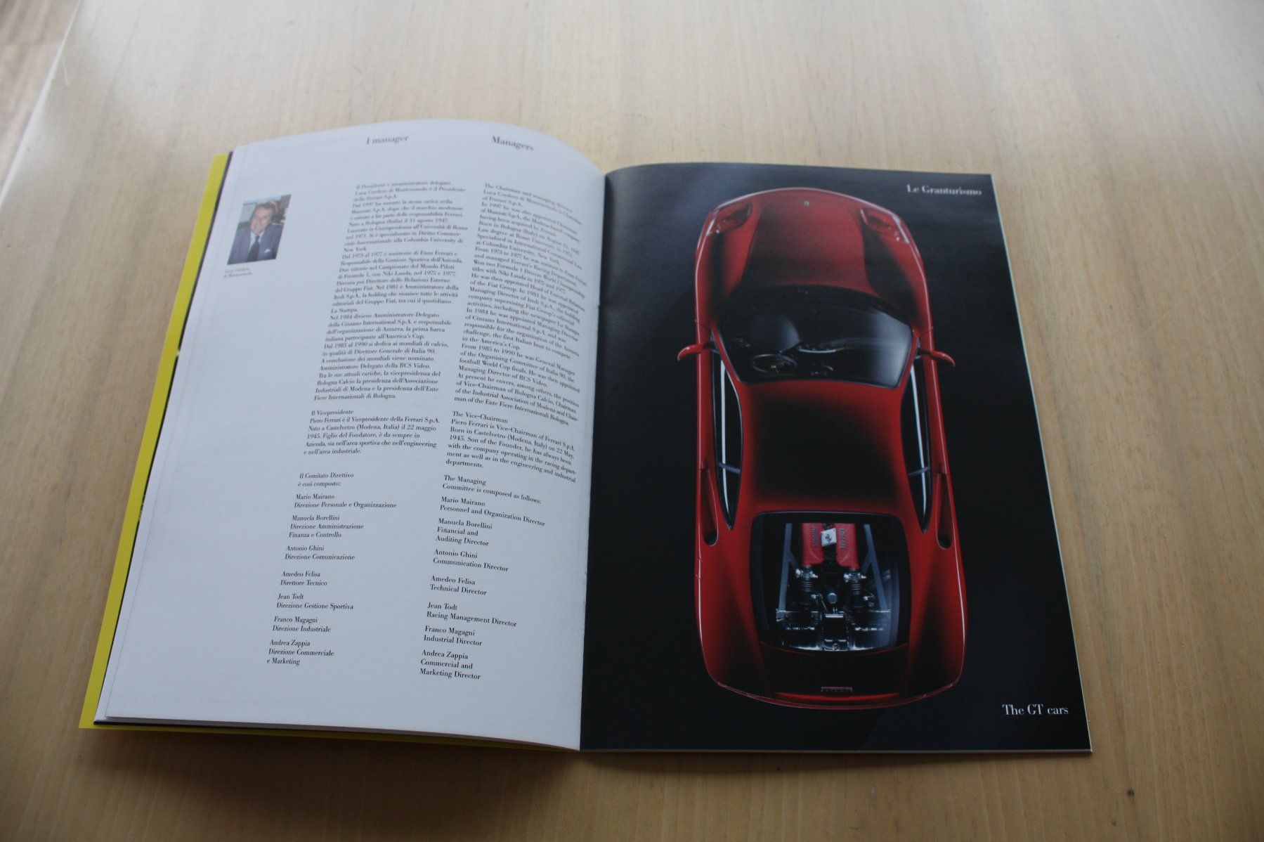 Ferrari Documenti: Ferrari - la Ferrari - Broschüre 1999 – Usato da Wikon venduto da erwin400 2
