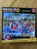 WASGIJ Padel Panic Puzzle 1000 Teile, Vollständig
