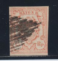 Rayon 18 Typ 1 gestempelt / Befund