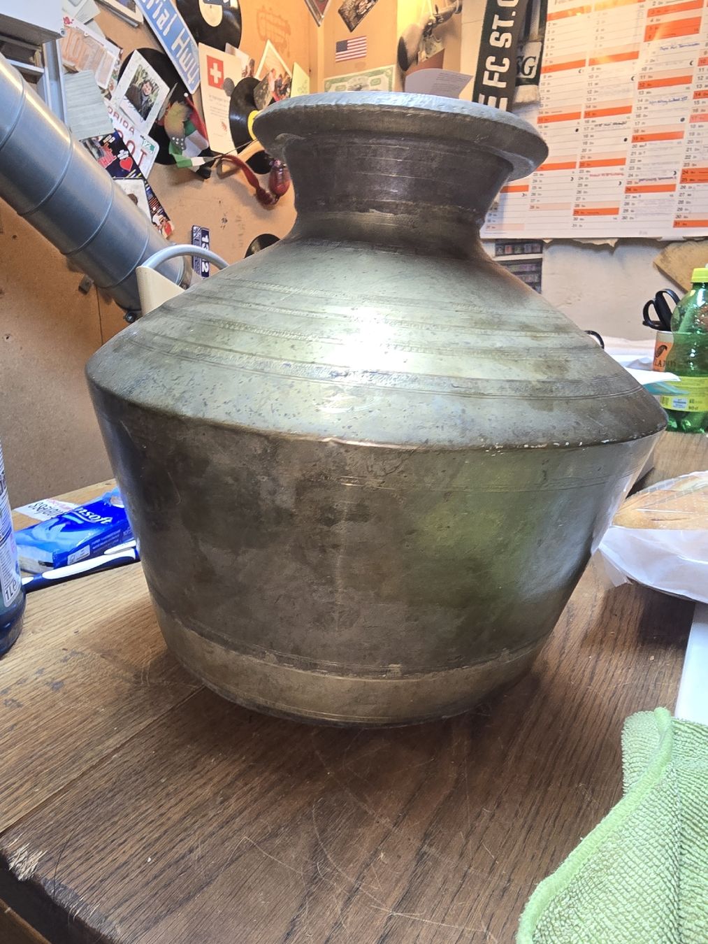 Vasi per fiori: Messing Topf / Vase  (D) – Usato da Rorschach venduto da TimelessTrading