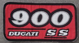 Ducati 900 SS Aufnäher, Patch, neuwertig, Rarität!