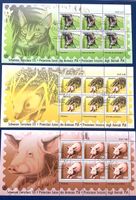 2004 - Schweiz - Kleinbogen Satz Tierschutz / ET