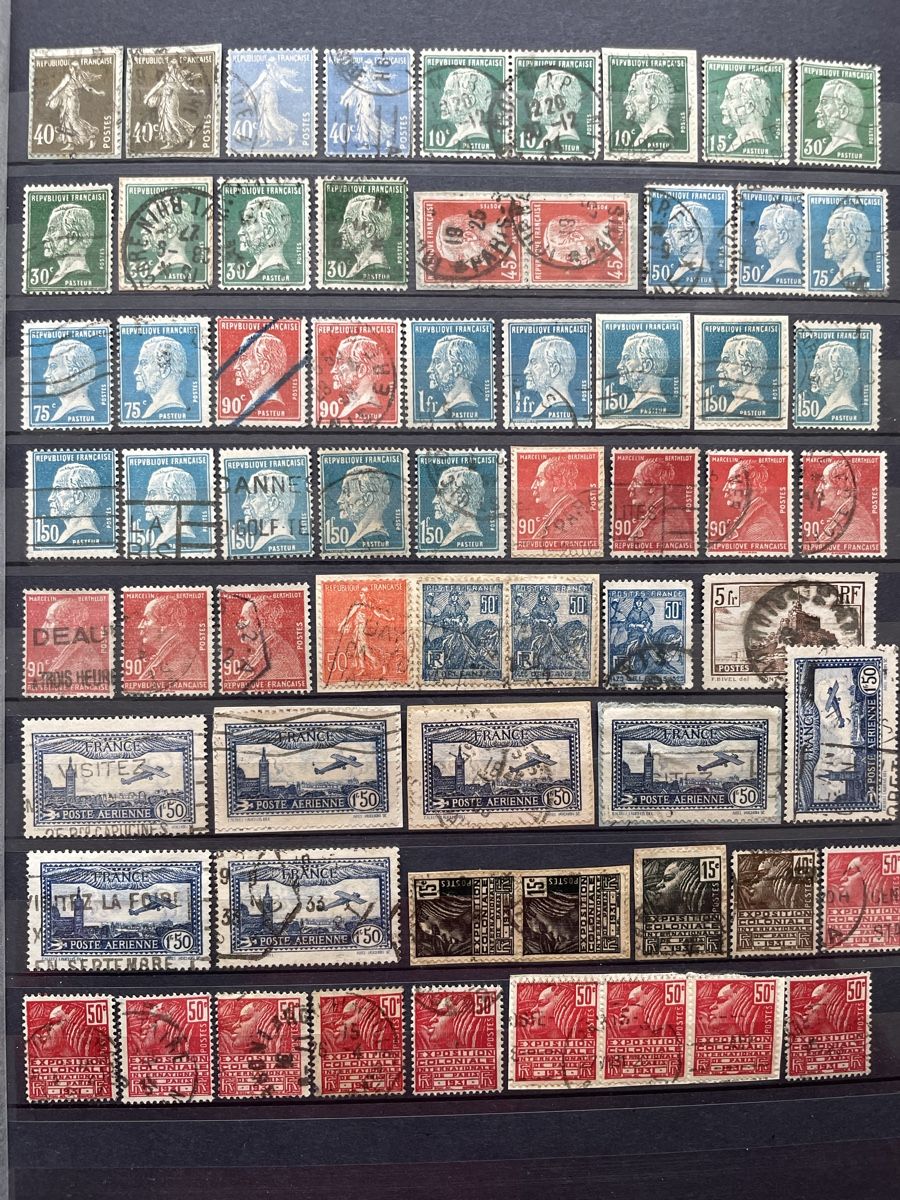 Alle Briefmarken: Frankreich 6s – Gebraucht aus Cham von Diablo1232 3