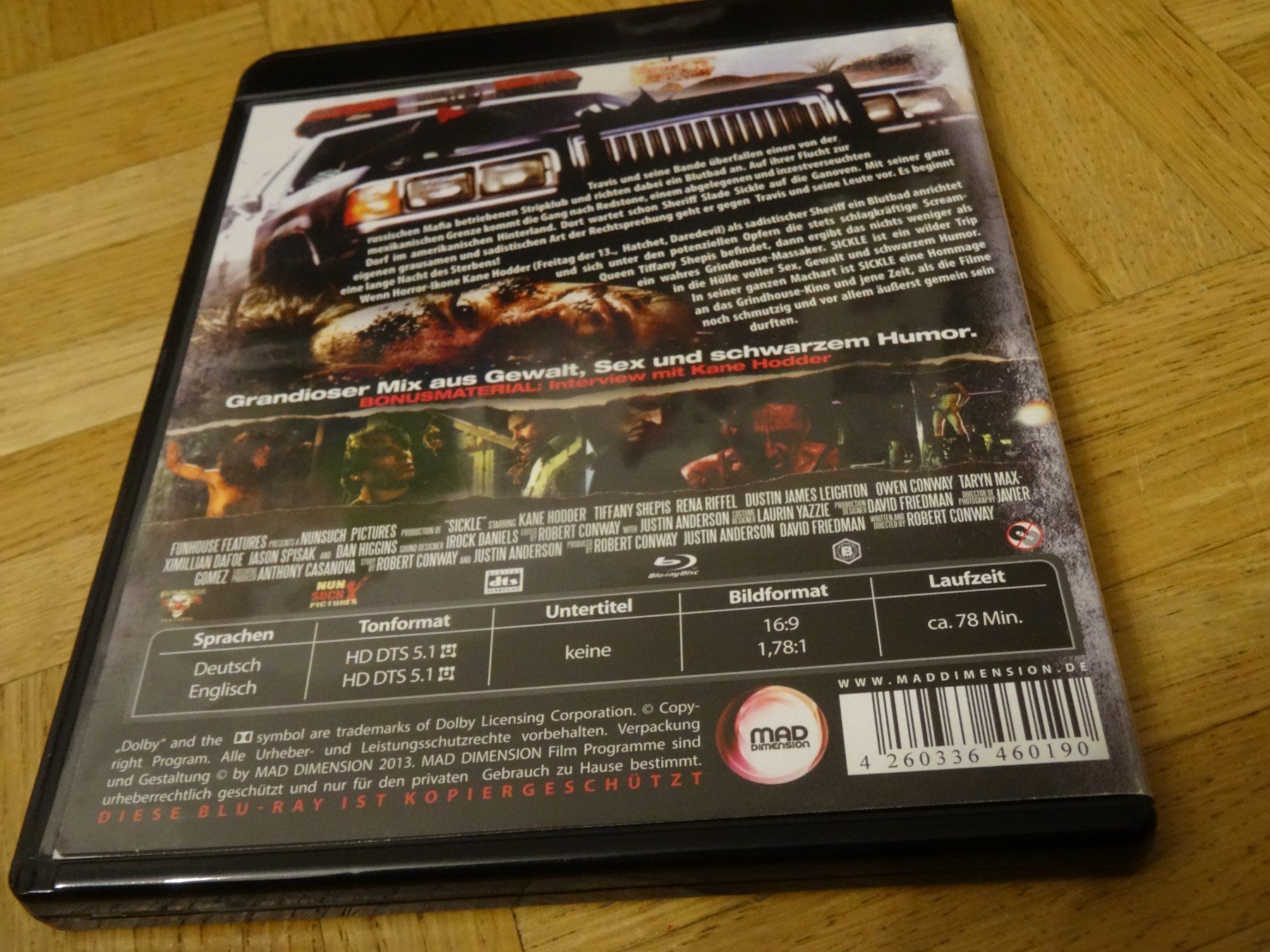 Tutti i DVDs: Sickle - Prepare for Hell (Blu-ray) - Uncut- – Usato da Olten venduto da Disc-Ausverkauf 2