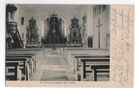 ST. PETERZELL Inneres der Kirche