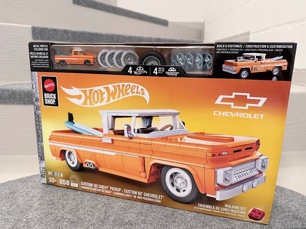 Mattel Modellini d'auto: Mattel Brick Shop Chevy Pickup – Nuovo e nell'imballaggio originale da Dussnang venduto da Newyork810
