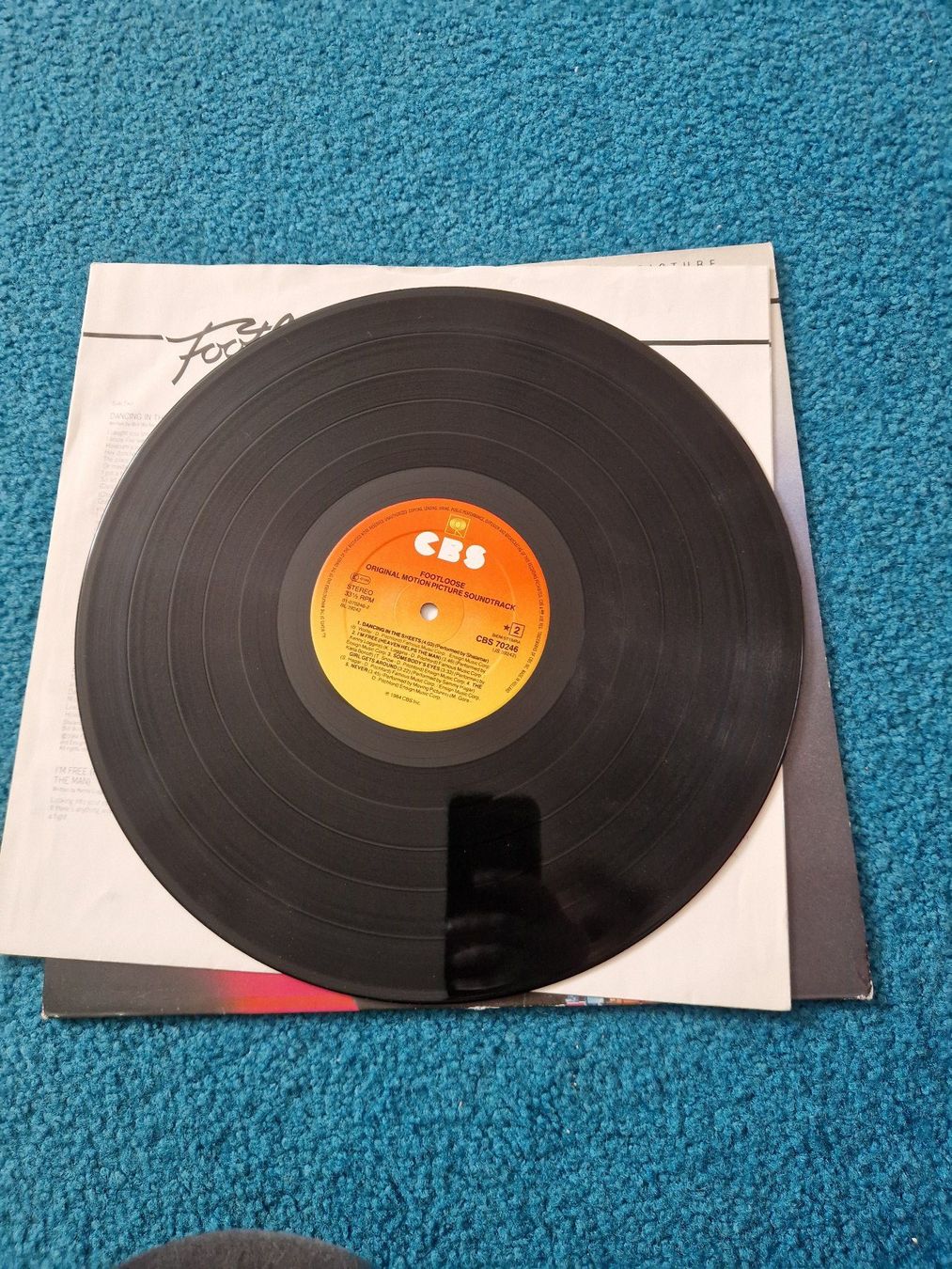 Dischi in vinile: LP "Footloose" original soundtrack – Usato da Aefligen venduto da Akoni 3