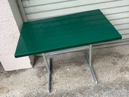 Gartentisch, oder Balkon, Klapptisch grün