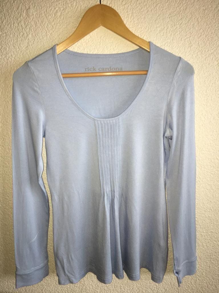 Heine T-Shirts: RICK CARDONA Shirt, Gr. 34, hellblau – Gebraucht aus Arni AG von Mimo007 1