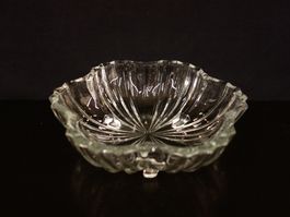 Vintage Schale Glasschale Früchteschale Dekoschale Pressglas