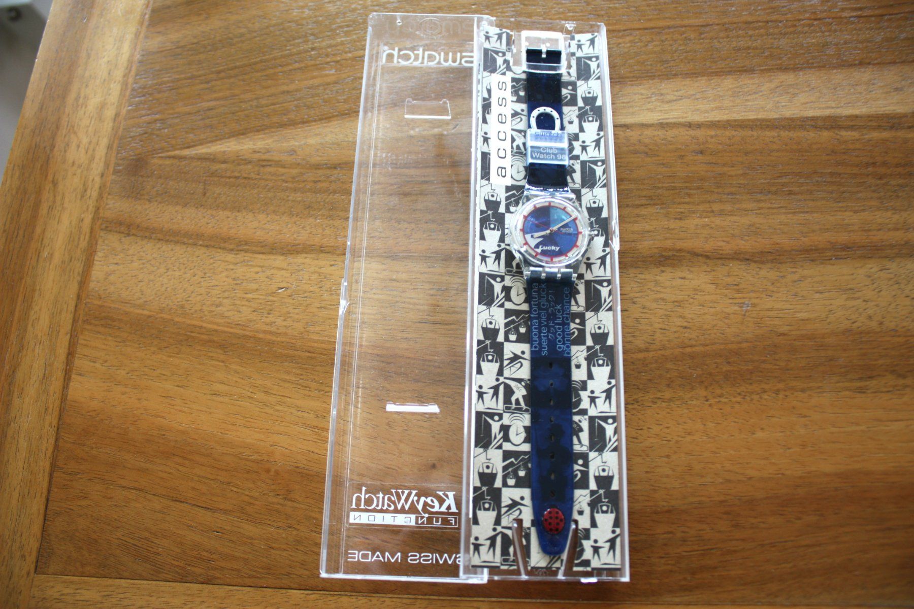Swatch Orologi: 4 Swatch Uhren neu – Nuovo e nell'imballaggio originale da Spiez venduto da Trollius09 2