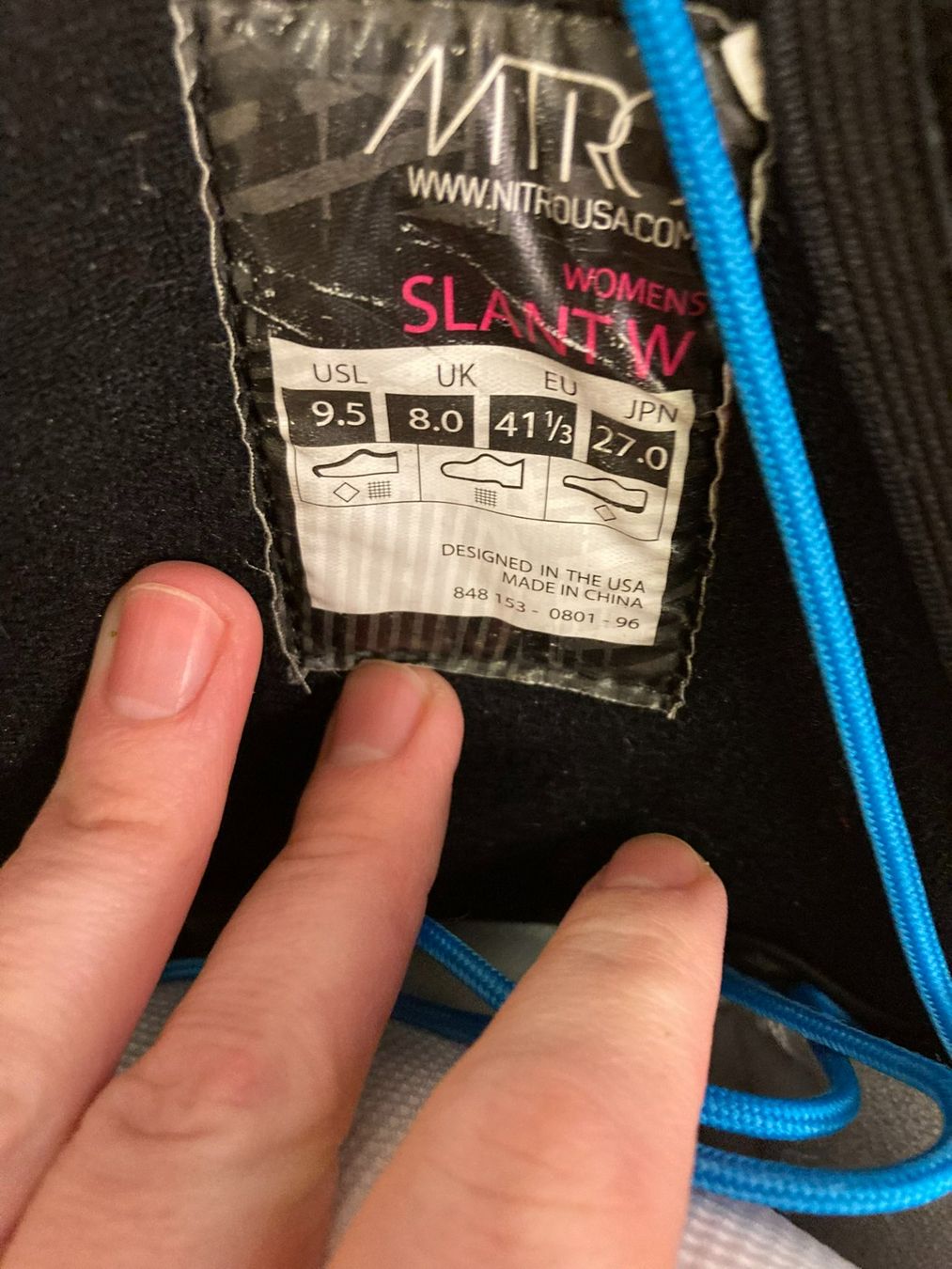 Snowboard Nitro Scarpe da uomo: Snowboardschuhe Gr.41 – Usato da Gümligen venduto da Storcko 1