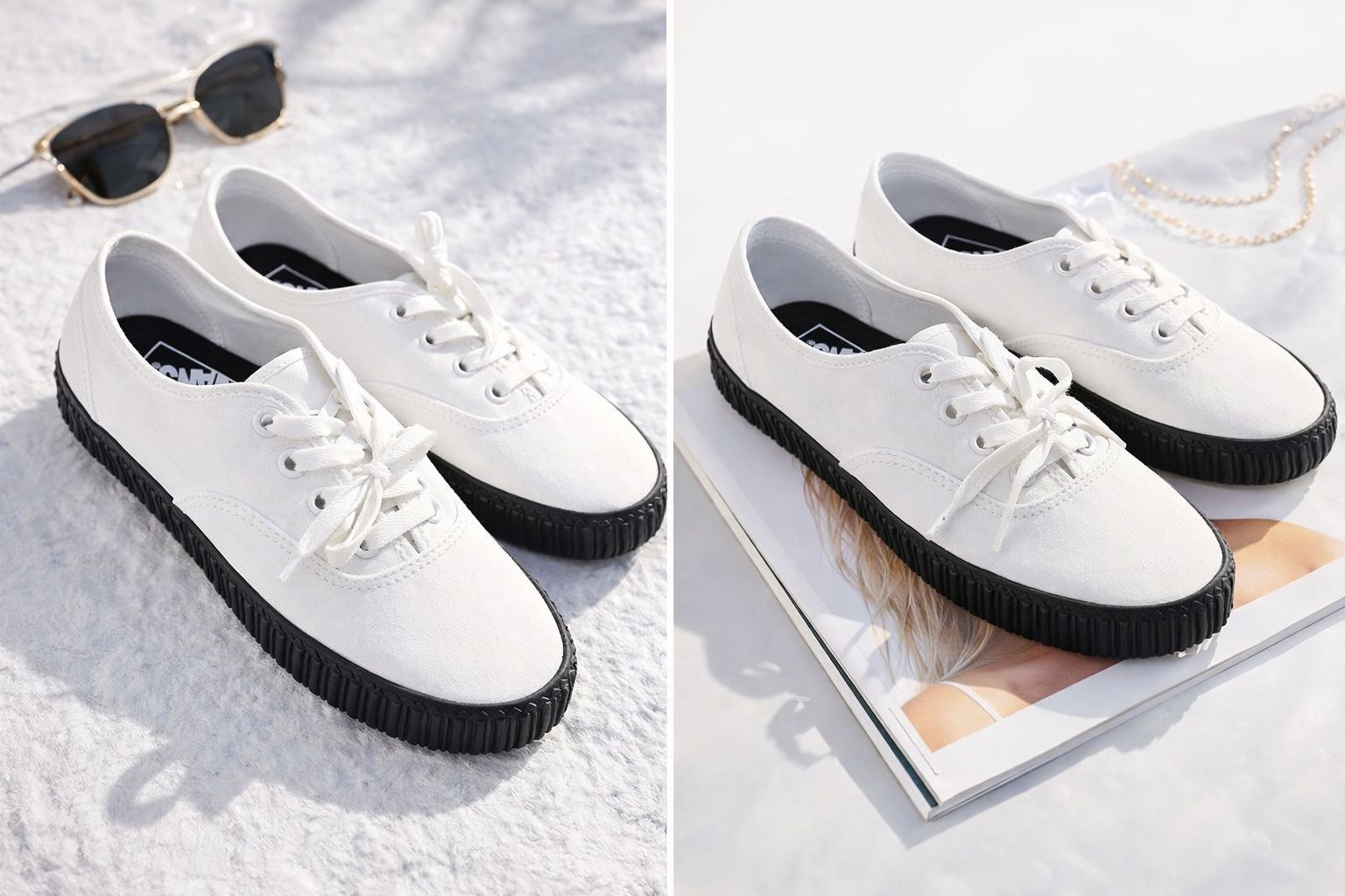 Vans Scarpe da donna: Vans blancs neufs – Nuovo (secondo la descrizione) da Ostermundigen venduto da CYNCYN28