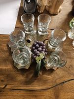 Schnapsgläser Set mit Trauben Dekor (S1)