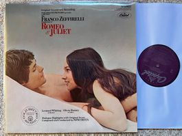LP  Romeo & Juliet Soundtrack Nino Rota – GEWASCHEN