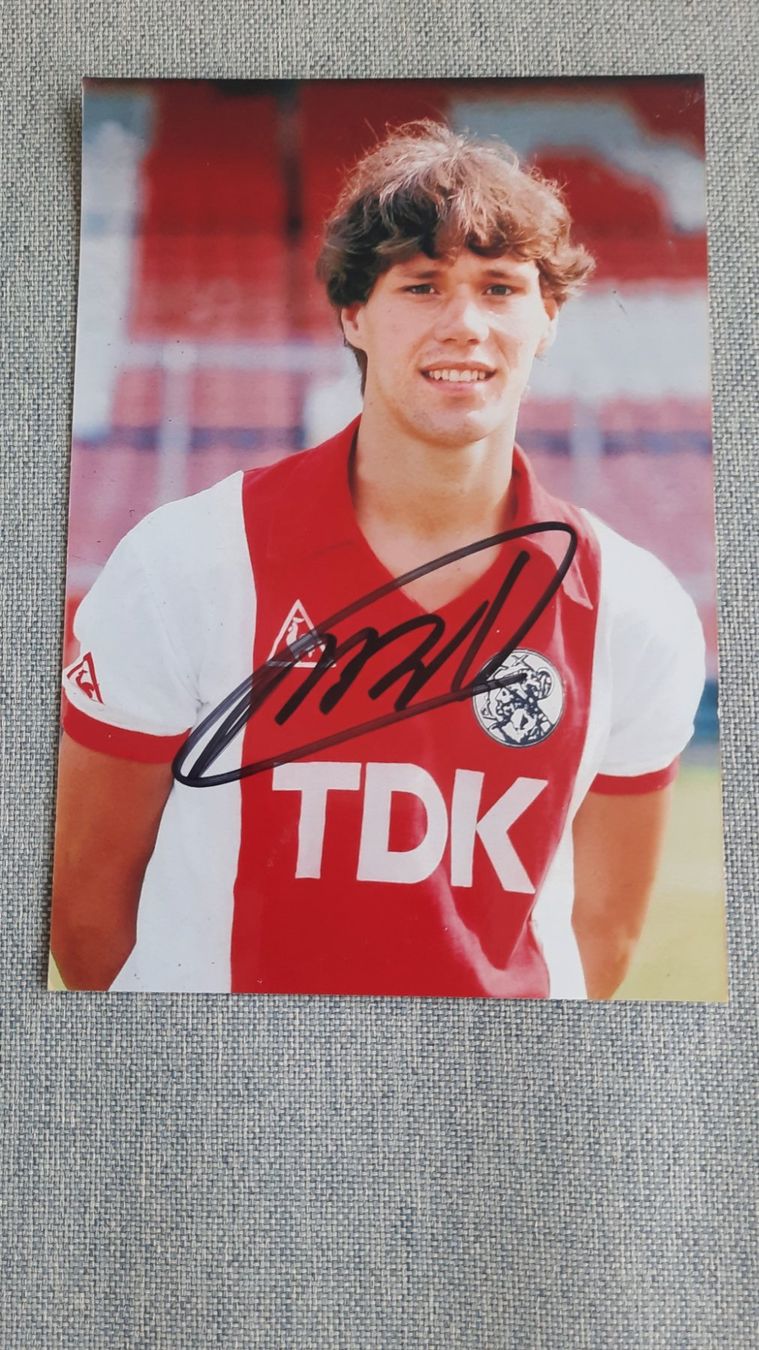 Autografi: Autogramm Marco  van  Basten – Usato da Schmerikon venduto da Olympia04