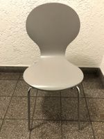Stühle stapelbar Farbe grau 4 Stück