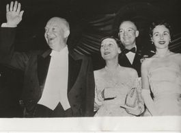 Politik, Eisenhower,US-Präsident mit Familie