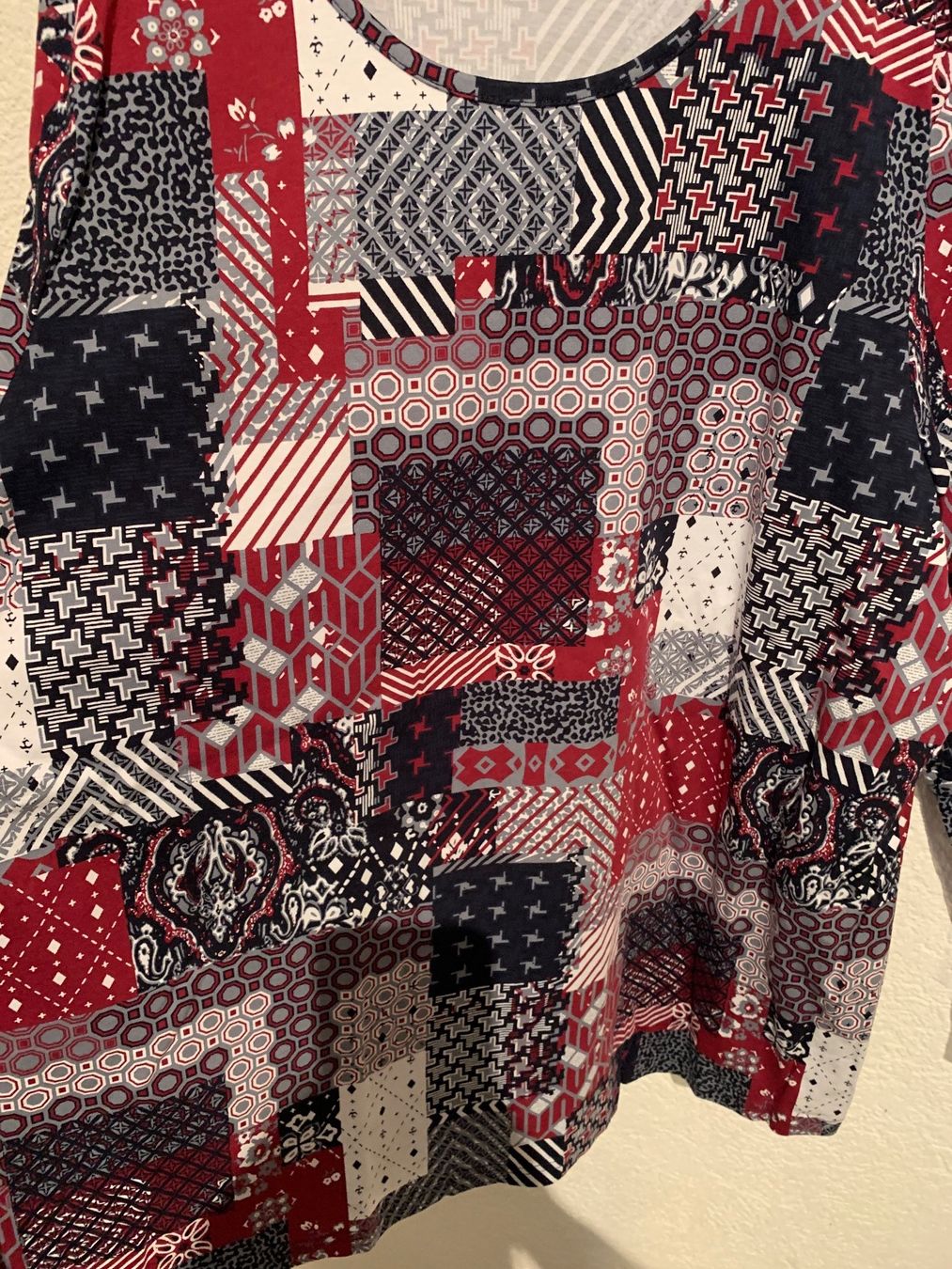T-shirt: Shirt mit Muster Gr. 56 / XXL – Usato da Fislisbach venduto da KolibriSecondhand 3